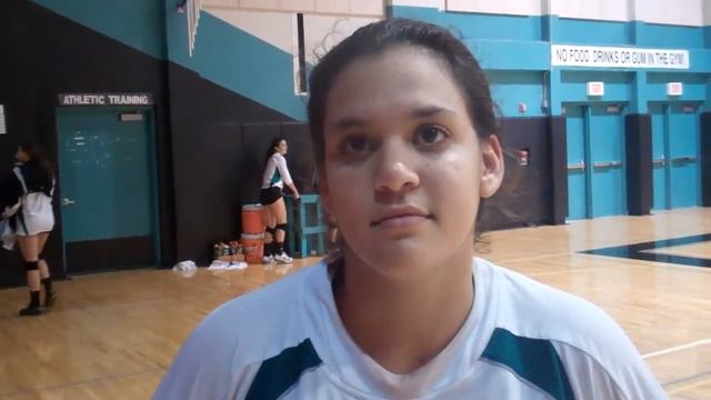 VIDEO: Coral Reef volleyball junior Kristine Rios смотреть онлайн