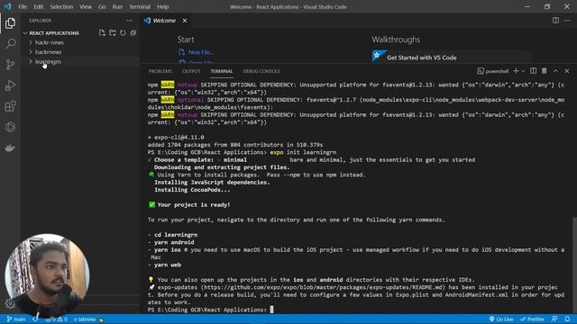 Setup Your First React Native App on VS Code ! | Expo смотреть онлайн