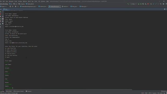 AddressBookApp C Users trist IdeaProjects AddressBookApp src com company AddressBook java смотреть онлайн
