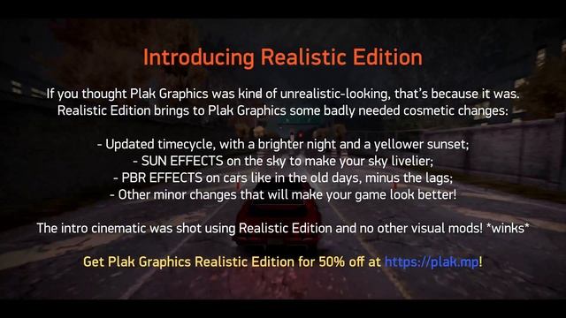 NFS Most Wanted: Realistic Edition (Plak Graphics 3.0)