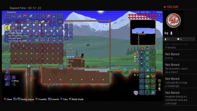 PS4 Terraria Class Playthrough part 3 смотреть онлайн