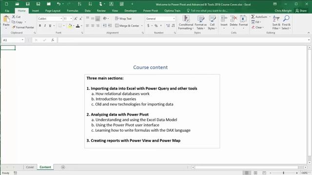 Excel 2016 PowerPivot, PowerQuery, PowerView & BI - Learn Power Pivot