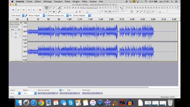 istudio21 metronome avec Audacity смотреть онлайн