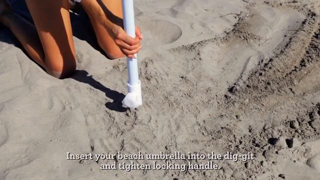 The dig-git® Beach Umbrella Anchor - How to Install and Remove смотреть онлайн