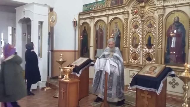 Проповедь после Божественной литургии (01.03.2020) смотреть онлайн