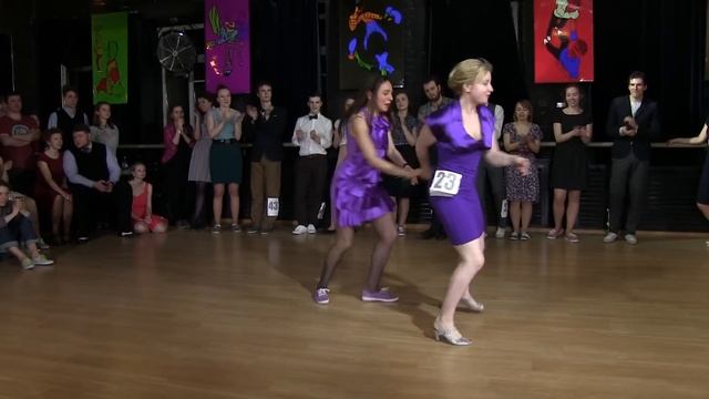 Irina Danilevskaya & Ekaterina Agaponova at Tantsclass Cup 2014 Lindy Hop Open Strictly Finals смотреть онлайн