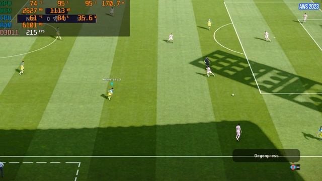 PRO EVOLUTION SOCCER 2021 SEASON UPDATE 2022 - 2023 | RYZEN 5 4500 | RTX 2060 | HIGH SETTINGS 1080P смотреть онлайн