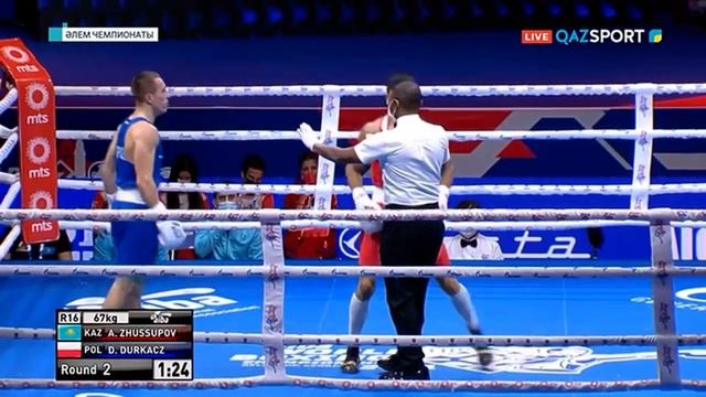 #бокс ЧМ по боксу в/к 67кг 8 день KZ??Аблайхан Жусупов-POL??Домикан Дуркач. Белград 01.11.21год смотреть онлайн