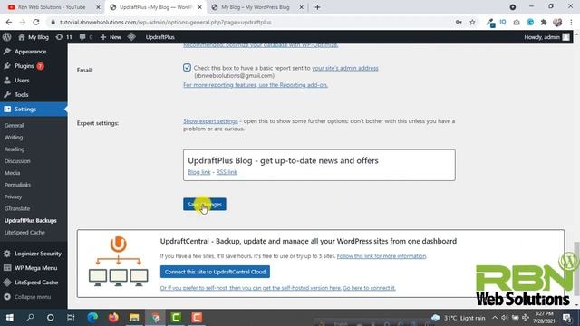 How to Automatic Backup and Restore WordPress Website | UpdraftPlus Plugin смотреть онлайн
