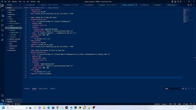 How Can We Create NS and Deploy On Kubernetes With Red Hat Ansible Tower (Ansible Template + Survey смотреть онлайн