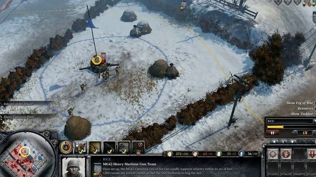 CoH2: MG42 vs Conscript смотреть онлайн