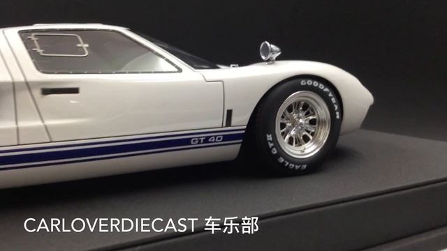 DreamPower 1:18 Ford GT40 MK1 resin model (White) Limited 188 pcs available now смотреть онлайн