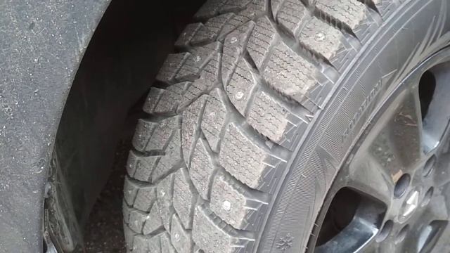 Обзор зимней резины Dunlop Grandtrek Ice 02 ( данлоп грандтрек айс 02 )