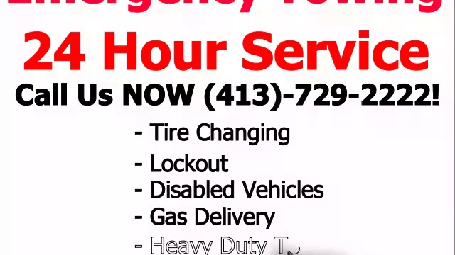 24 Hour Emergency Towing Springfield MA (413)-729-2222 Emergency Tow Truck Springfield MA смотреть онлайн