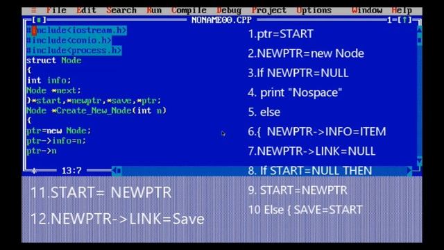 Insertion in Beginning! Single Linked List Inserting a Node! Linked List #linkedlist #cplusplus смотреть онлайн
