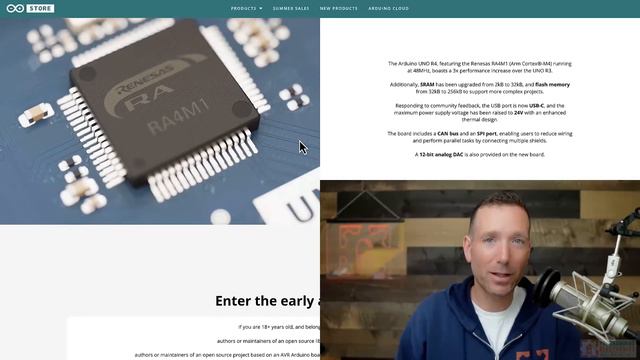 NEW Arduino UNO Rev4 Board! #newdimensionofmaking, #UNOR4 смотреть онлайн