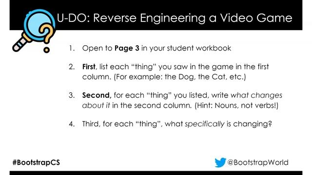 Bootstrap Algebra Fall 2020 - 01 Game Intro смотреть онлайн