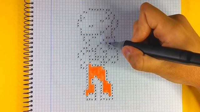 Como hacer a TARA de BRAWL STARS | Pixel Art смотреть онлайн