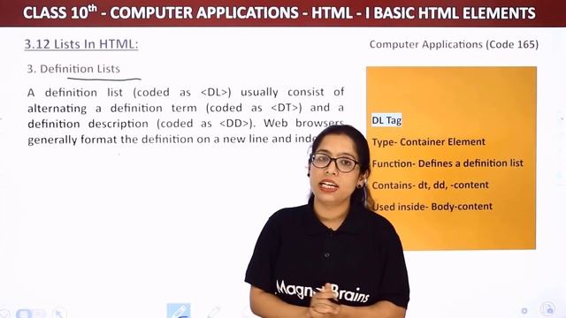 Class 10 IT Unit 1 Ch 3 |HTML 1-Basic HTML Elements Full Ch Explanation (Part 3) |Code 165 (2022-23 смотреть онлайн