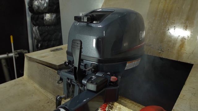 Процедура обкатки ПЛМ на примере Yamaha 9.9 GMHS смотреть онлайн