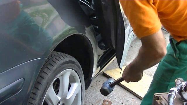 Toyota Avensis . Кузовной ремонт . смотреть онлайн