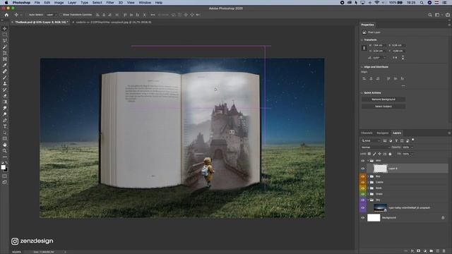 How to Create a Fairy Tale Manipulation (Photoshop) смотреть онлайн
