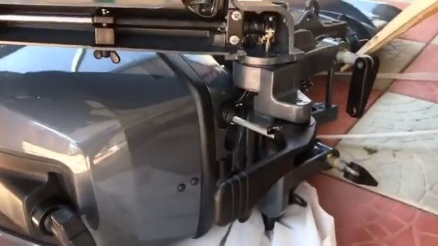 Распаковка Yamaha 15. #Первый запуск смотреть онлайн