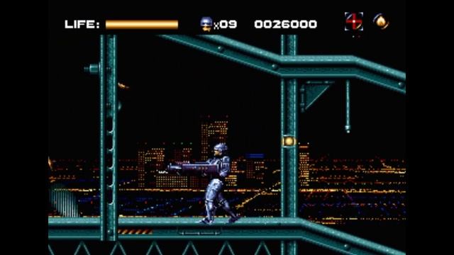 Sega Mega Drive 2 (Smd) 16-bit Robocop Versus The Terminator Stage 3