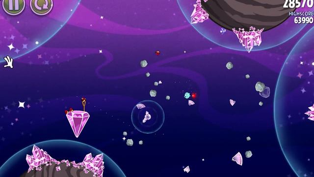 Angry Birds: Space COSMIC CRYSTALS (level 17) 3 stars Прохождение от SAFa смотреть онлайн