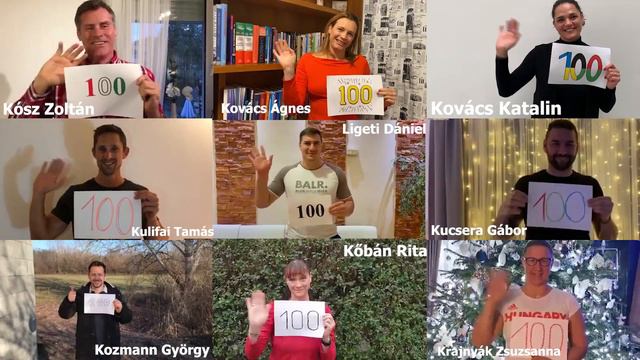 122 olimpikon, paralimpikon köszönti a 100 éves Keleti Ágnest a születésnapján! смотреть онлайн