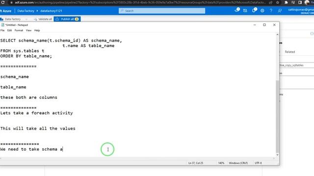 Azure Data Factory - copying multiple table from a schema and saving them as files in ADLS смотреть онлайн