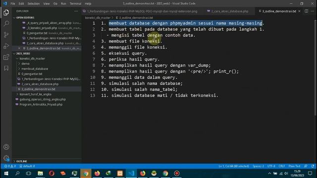 Tutorial koneksi PHP ke database Mysql dengan Mysqli смотреть онлайн