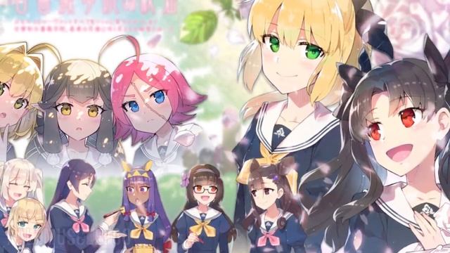 FGO - Highschool Romance Singularity 3: Middle School (Art by Redrop) смотреть онлайн