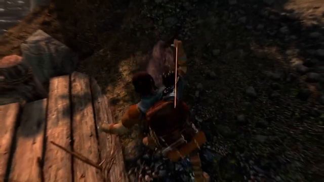 Skyrim - Fishing Pole Kill Cam смотреть онлайн