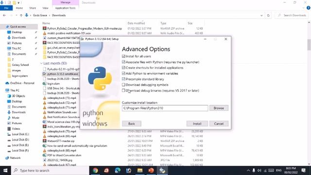 How to Install Python Language in Windows Operating System смотреть онлайн