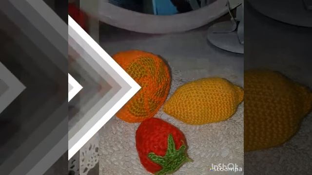 Вязаные фрукты и овощи для детского сада смотреть онлайн