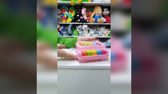 Детская музыкальная игрушка ксилофон. смотреть онлайн