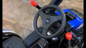 Детский трактор с прицепом и ковшом