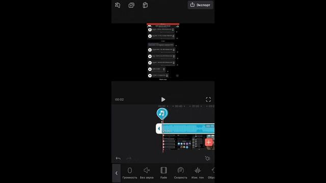 КАК ДОБАВИТЬ МУЗЫКУ В INSHOT PRO И VIDEOLEAP НА АЙФОНЕ смотреть онлайн