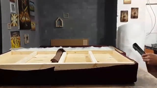 Мебель своими руками. Изготовление дивана. Часть 2.