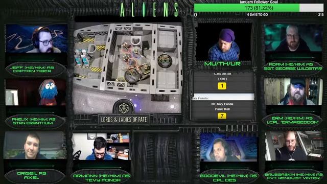 Lords and Ladies of Fate - Aliens RPG - S1 Ep4 смотреть онлайн