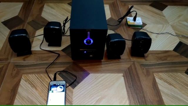 Intex IT 2616 SUF Multimedia Speaker 4.1 Unboxing Sound quality first impression смотреть онлайн