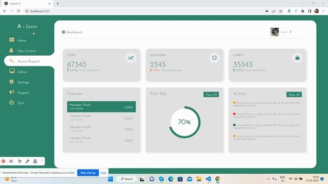 Angular 15 Admin Dashboard Template Free of Cost смотреть онлайн