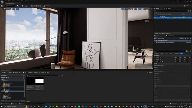 Создание архитектурной визуализации в Unreal Engine 5 с нуля | Интерьер в Unreal Engine смотреть онлайн