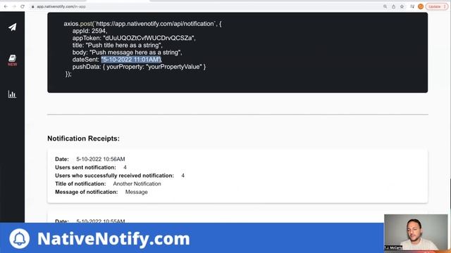Expo Push Notifications API Using Postman | React Native | Native Notify Overview смотреть онлайн
