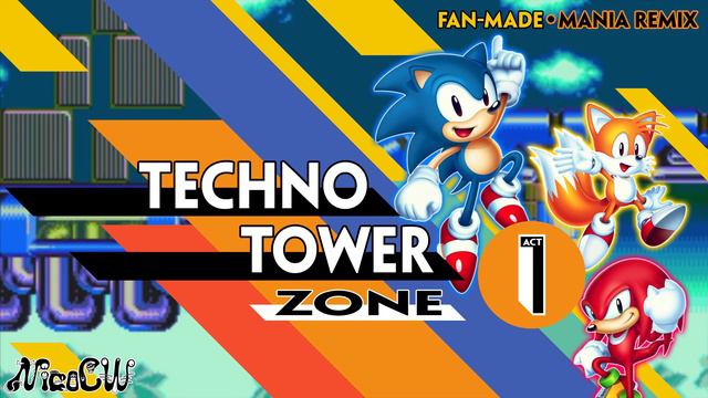 Techno Tower Act 1 - Sonic Mania Remix смотреть онлайн