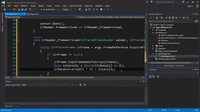 Programming Kinect V2 For Windows TUTO2 смотреть онлайн