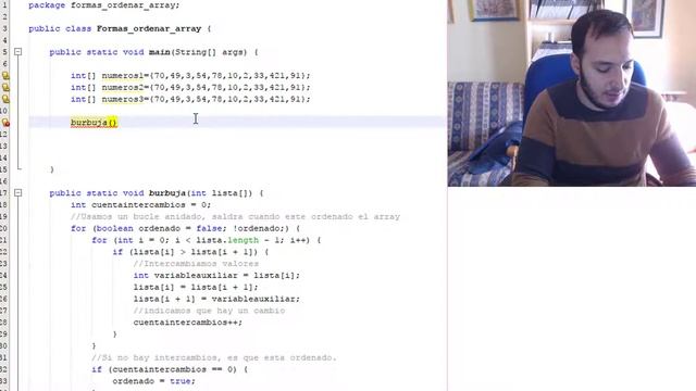 Curso Java #23 - Formas de ordenar un array смотреть онлайн