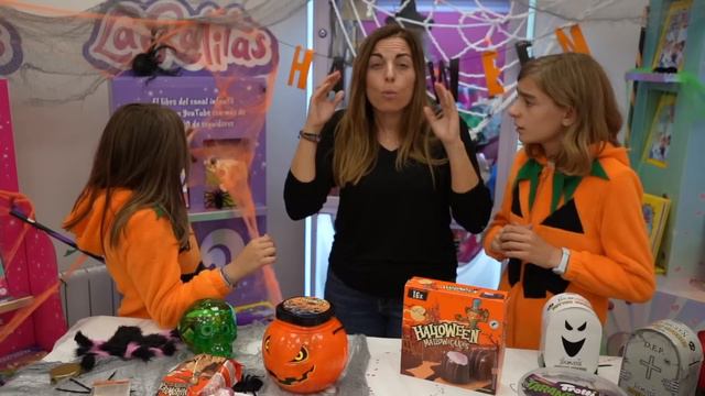 Probando Dulces Halloween!! Gisele Y Claudia SANEUB