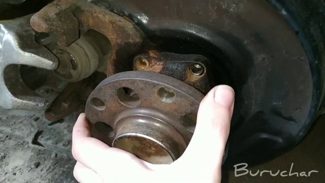 Неисправная задняя ступица - диагностика ступицы - неисправный подшипник - Passat B5, Audi, Skoda смотреть онлайн